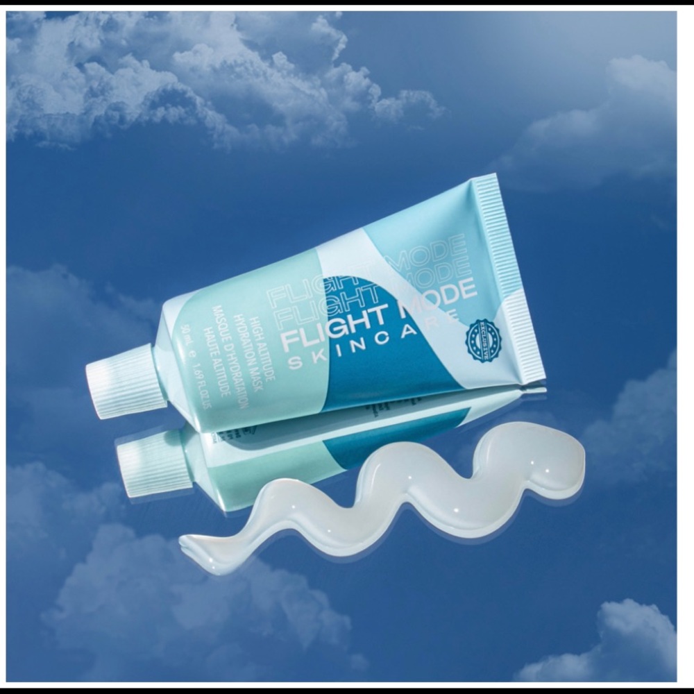 Airplane Flight Mode Hydration Mask